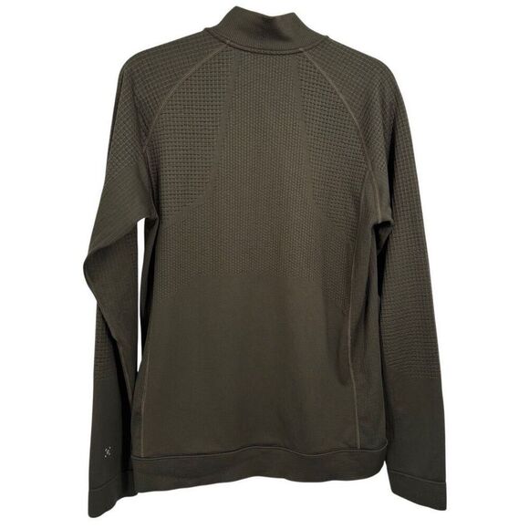 Lululemon Engineered Warmth Merino Wool Blend Jacket Dark Olive Size Large - Picture 9 of 12
